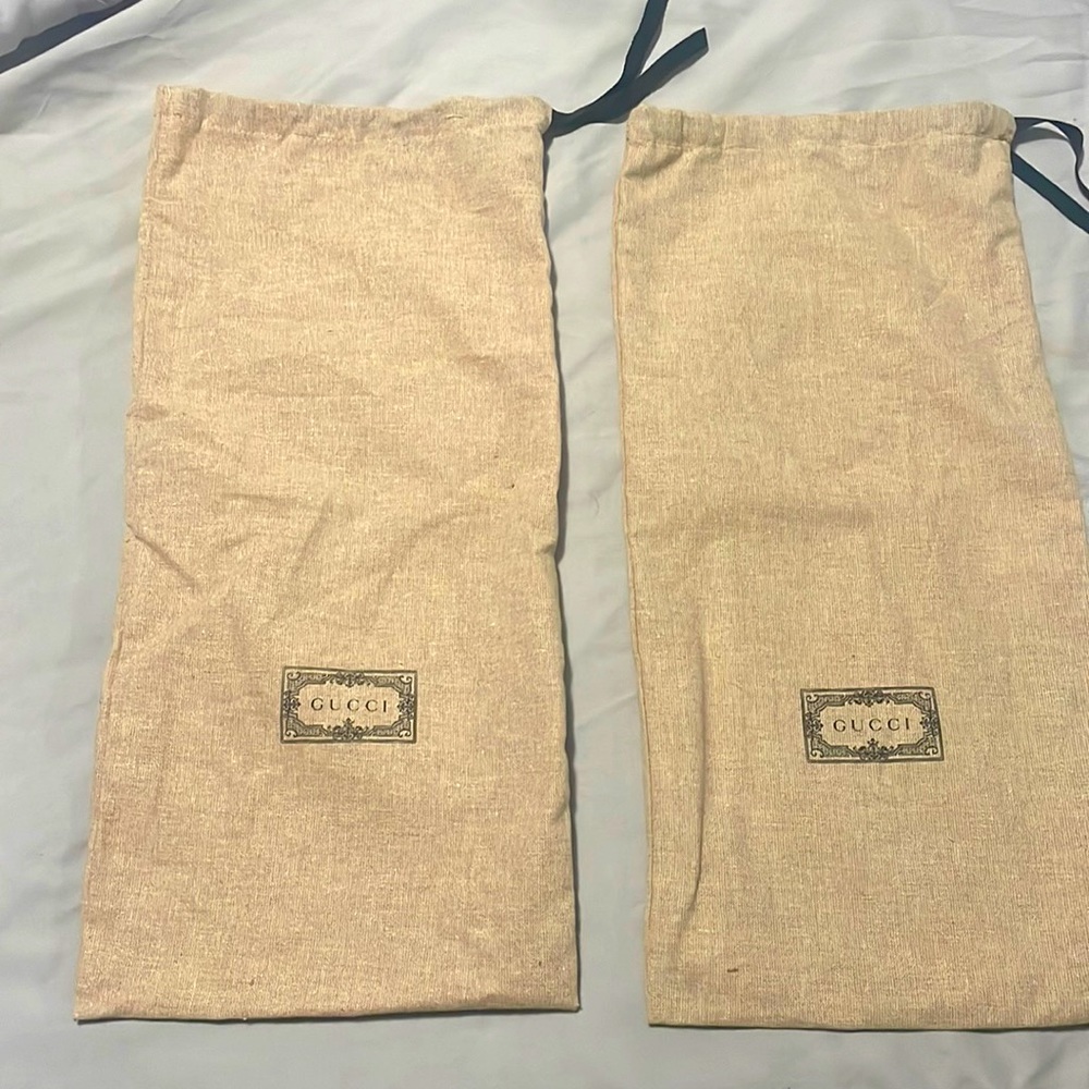 Gucci shoe bag